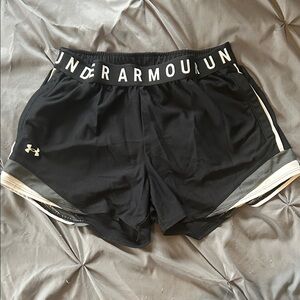 Under Armour Women's Black Athletic Shorts